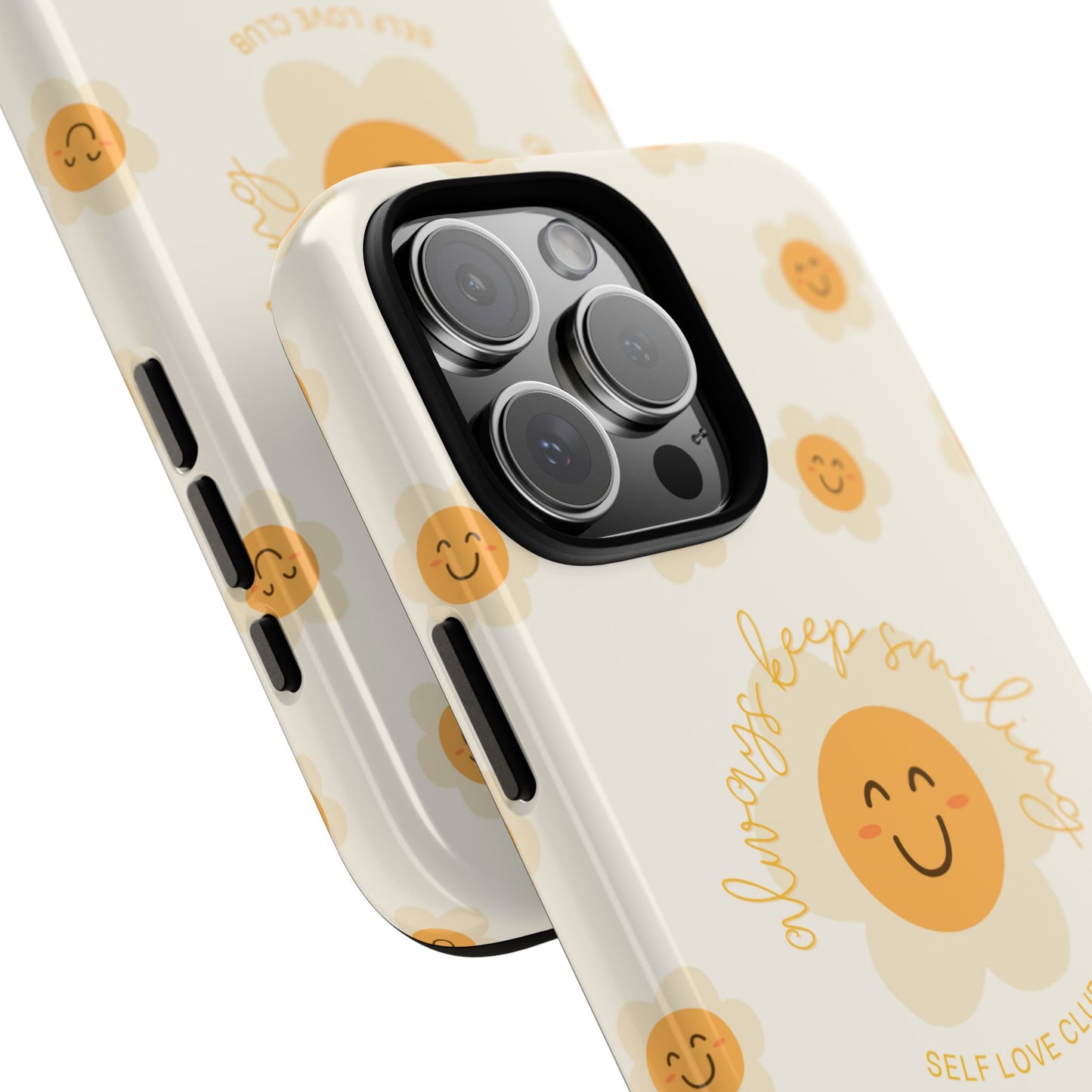 Always Keep Smiling Protective Phone Case