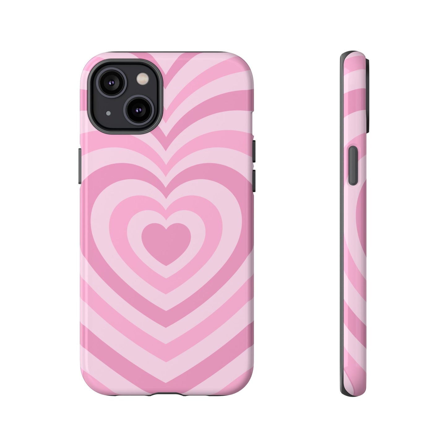 Bubblegum Heart Protective Phone Case