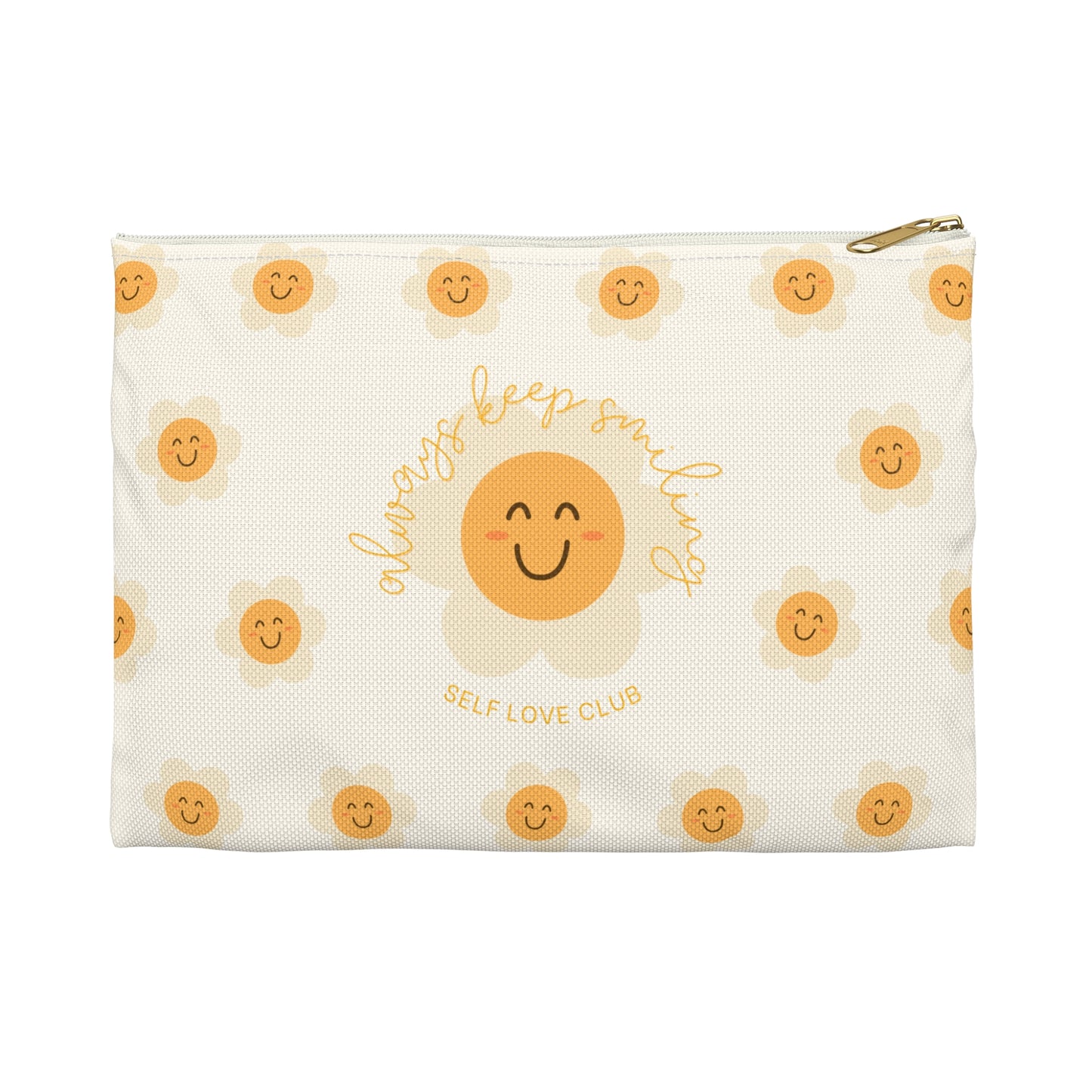 Always Keep Smiling Pouch