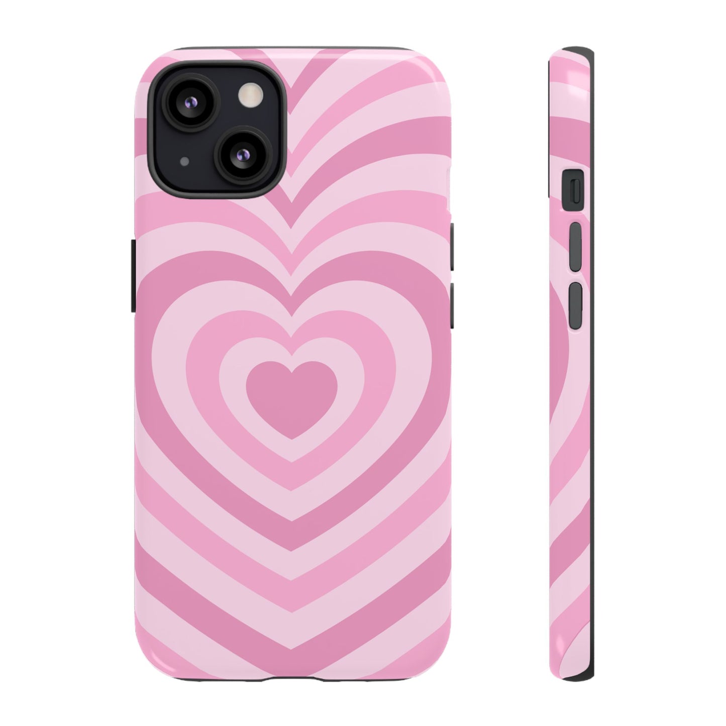 Bubblegum Heart Protective Phone Case