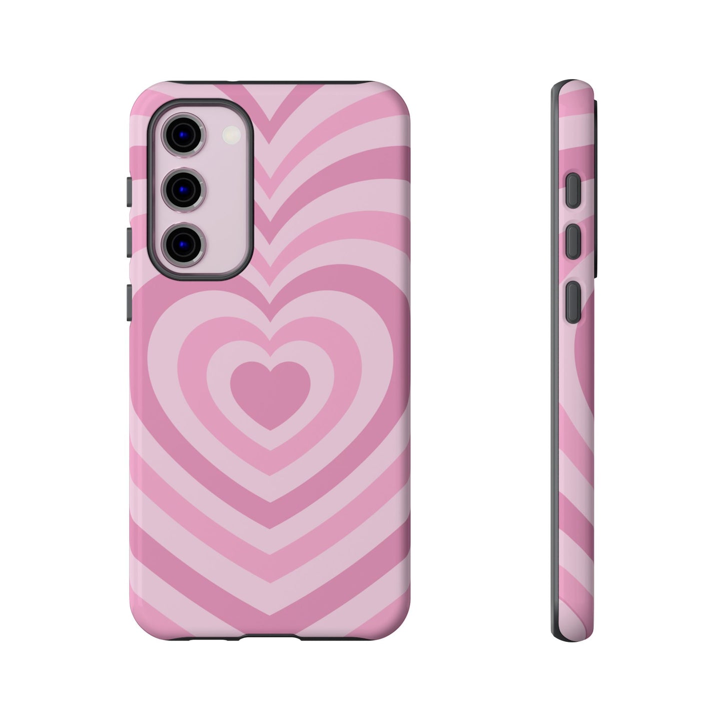 Bubblegum Heart Protective Phone Case