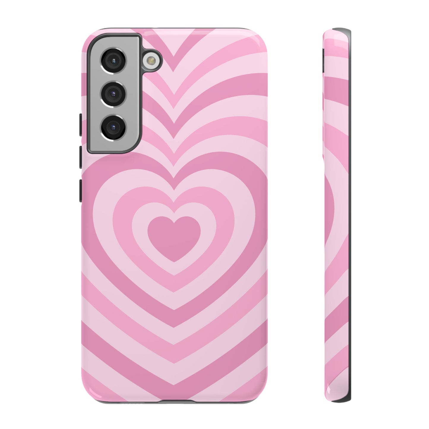 Bubblegum Heart Protective Phone Case