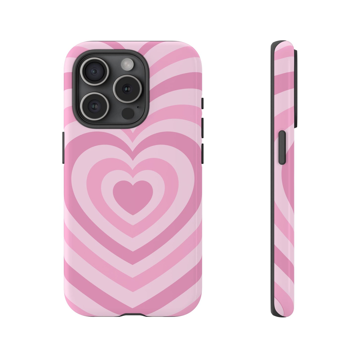 Bubblegum Heart Protective Phone Case