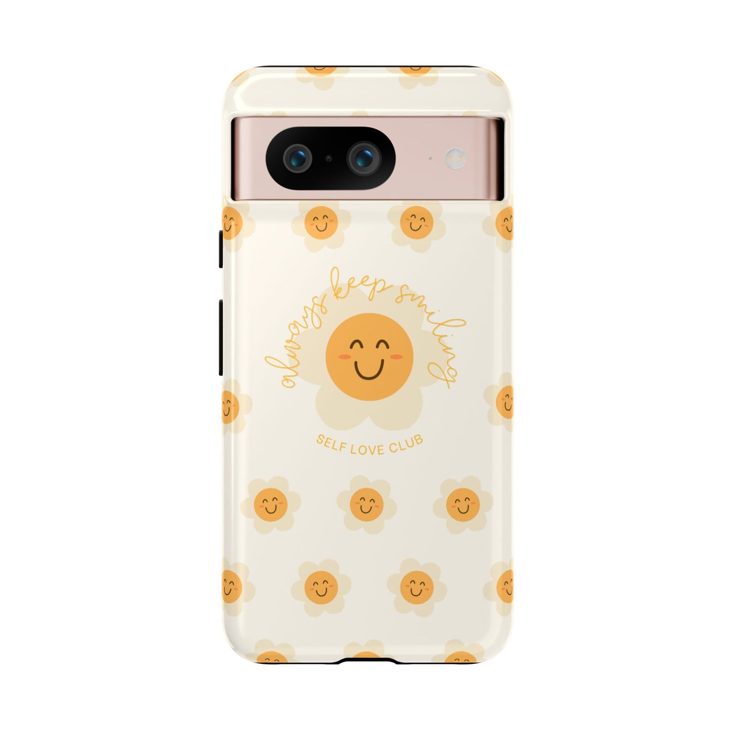Always Keep Smiling Protective Phone Case