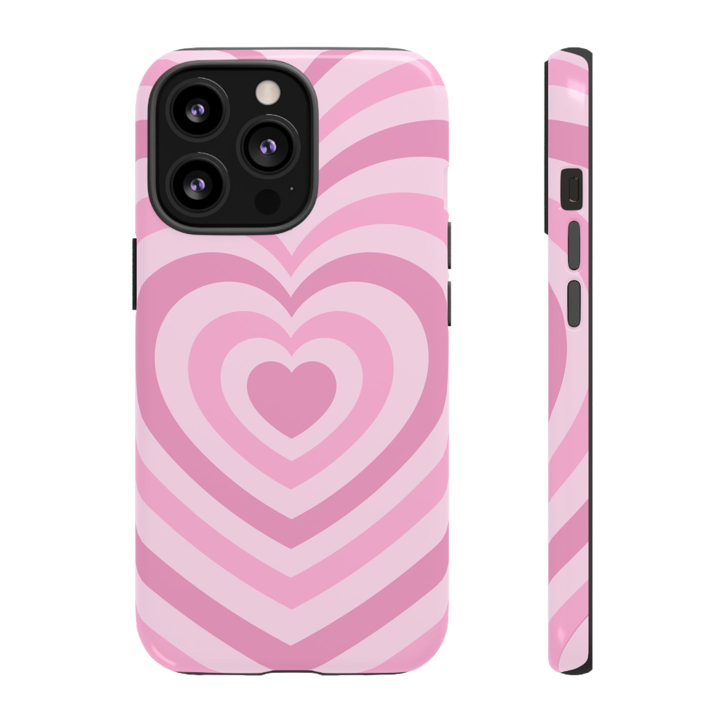 Bubblegum Heart Protective Phone Case