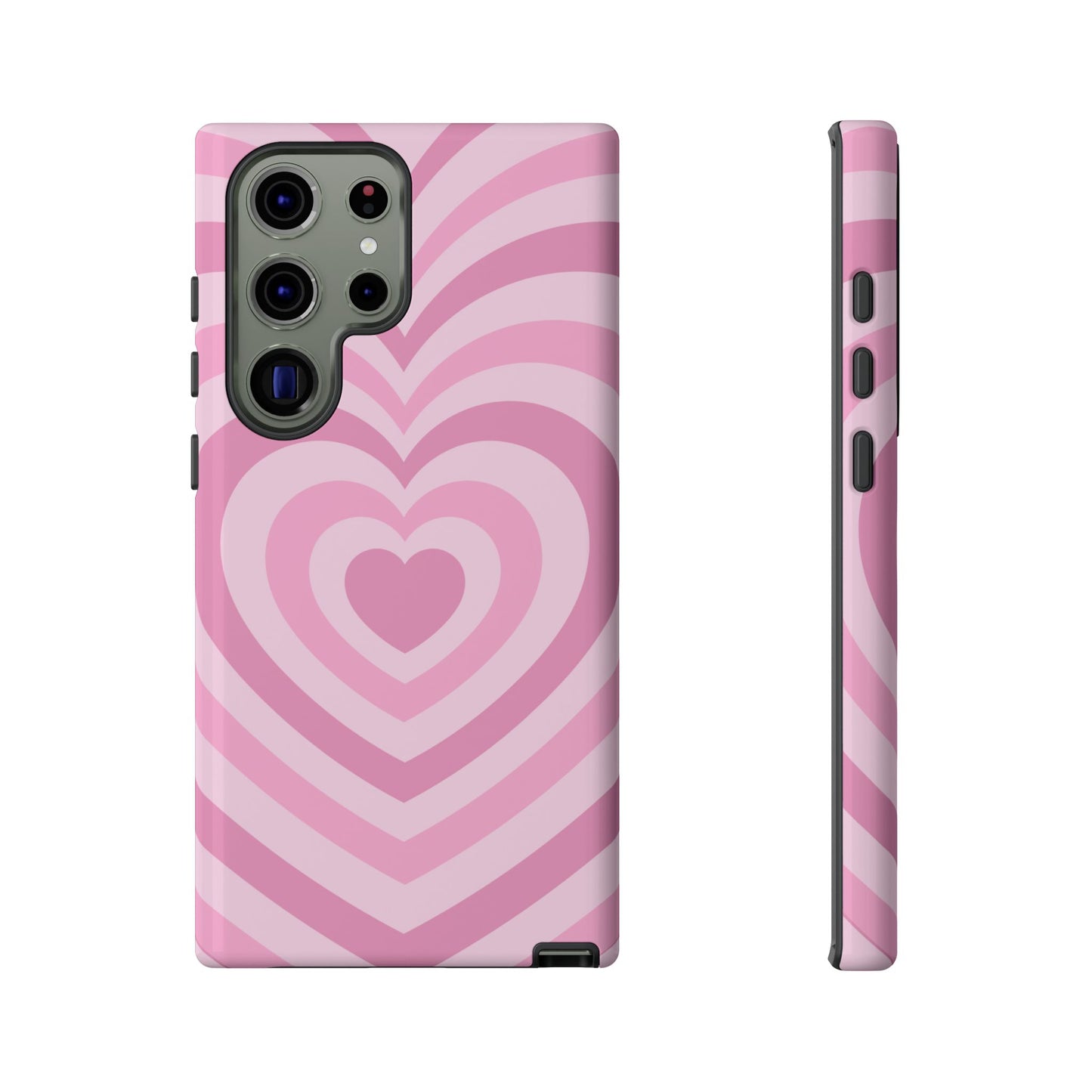 Bubblegum Heart Protective Phone Case