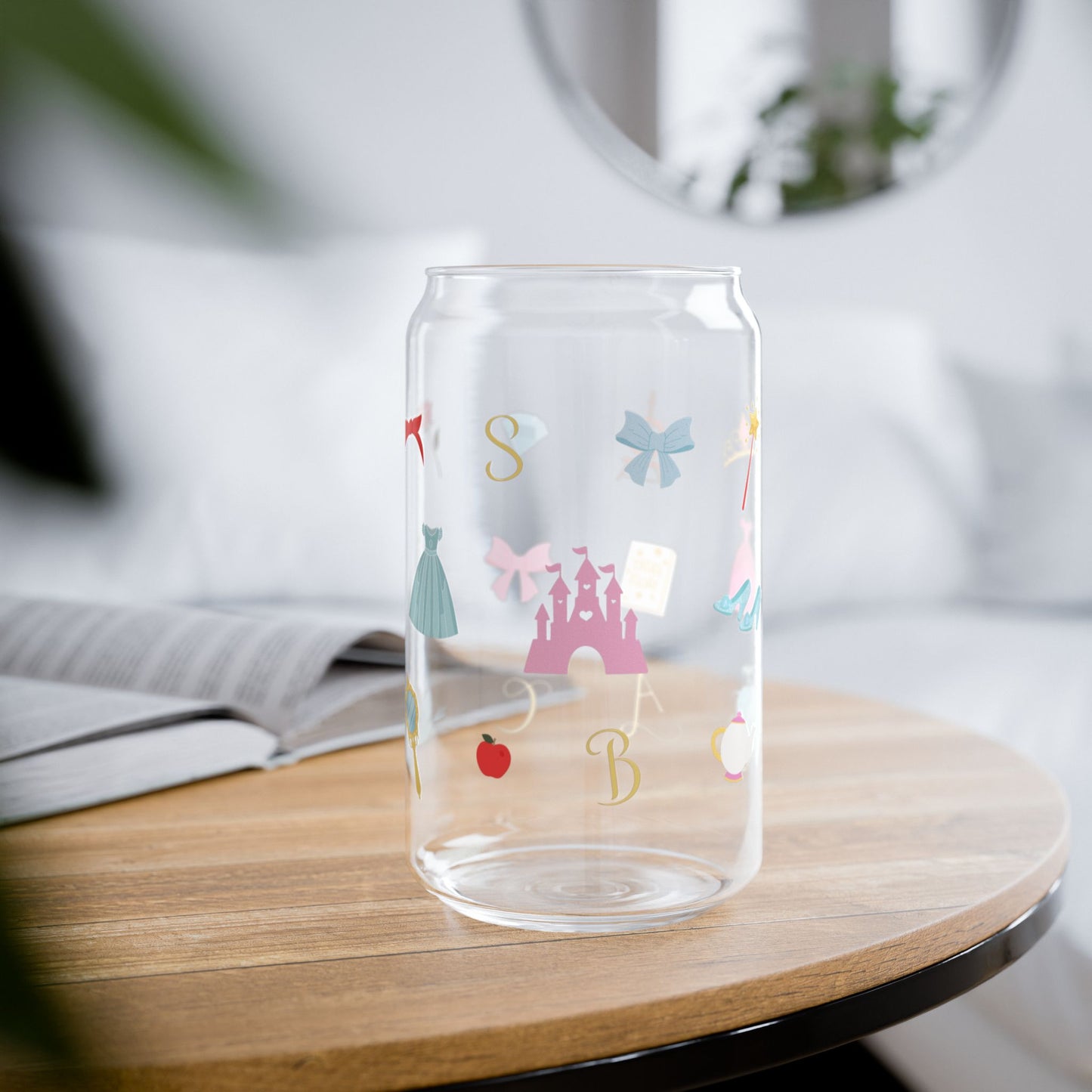 Princess Magic Glass Tumbler