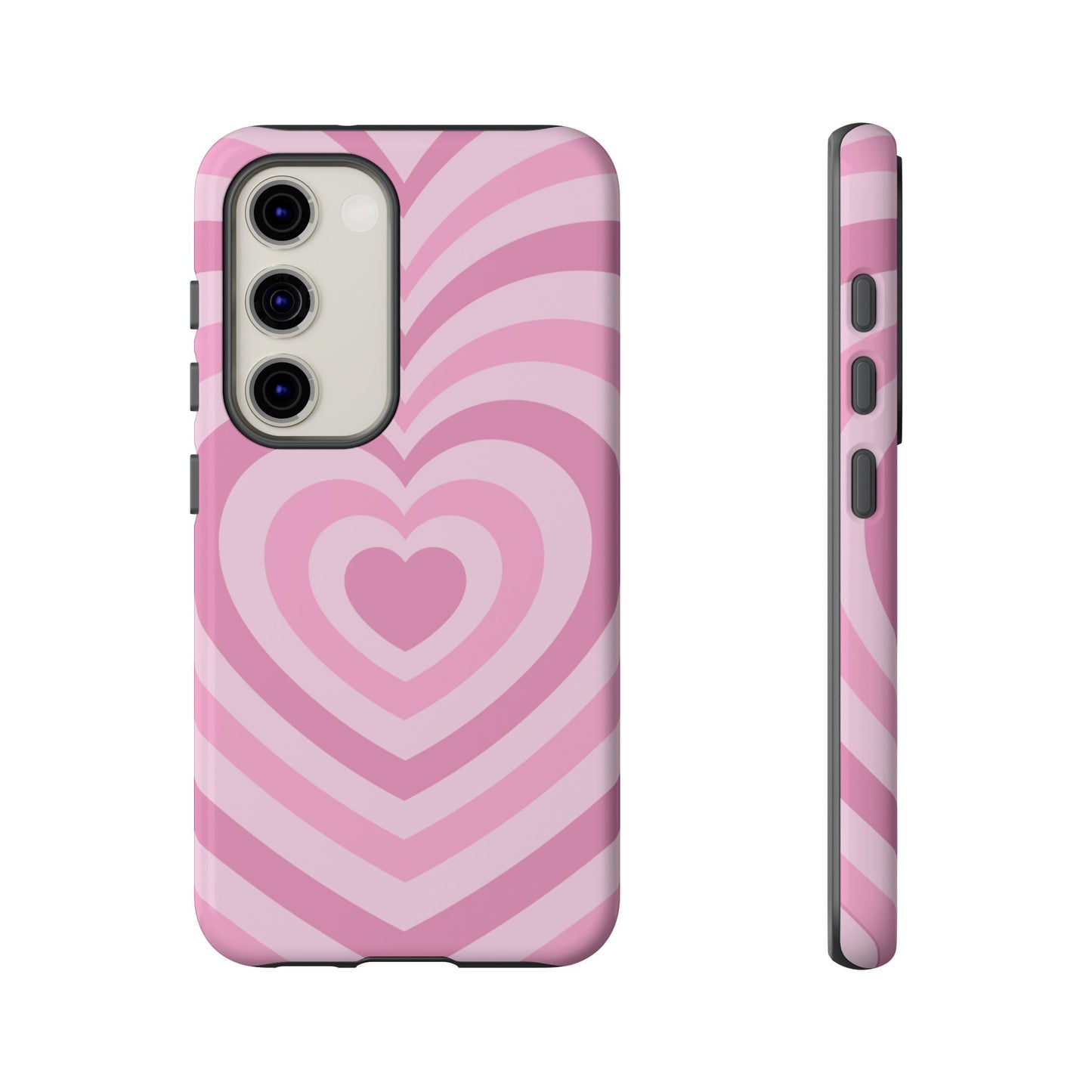Bubblegum Heart Protective Phone Case