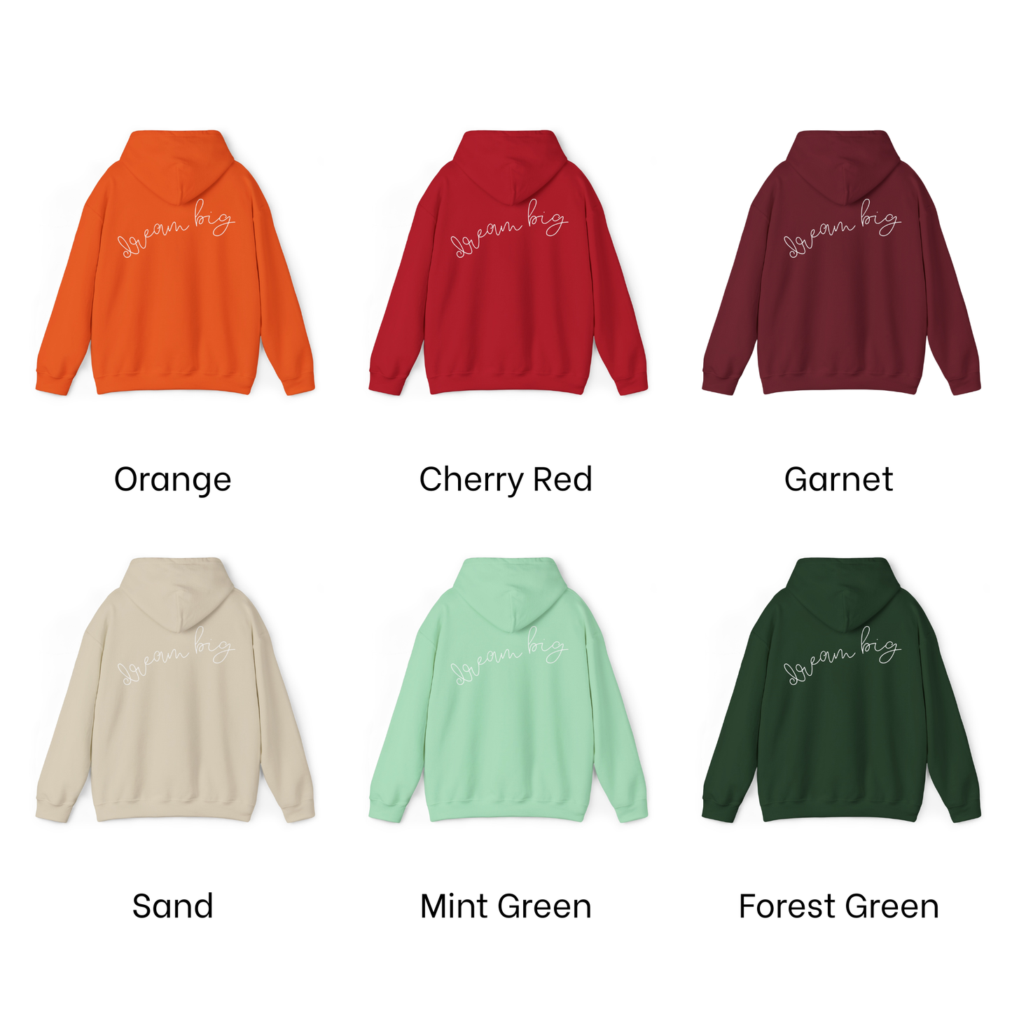 Dream Big Hooded Sweatshirt