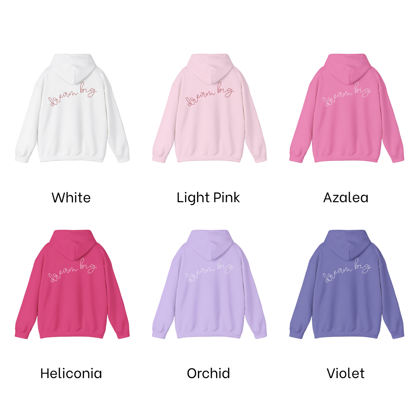 Dream Big Hooded Sweatshirt