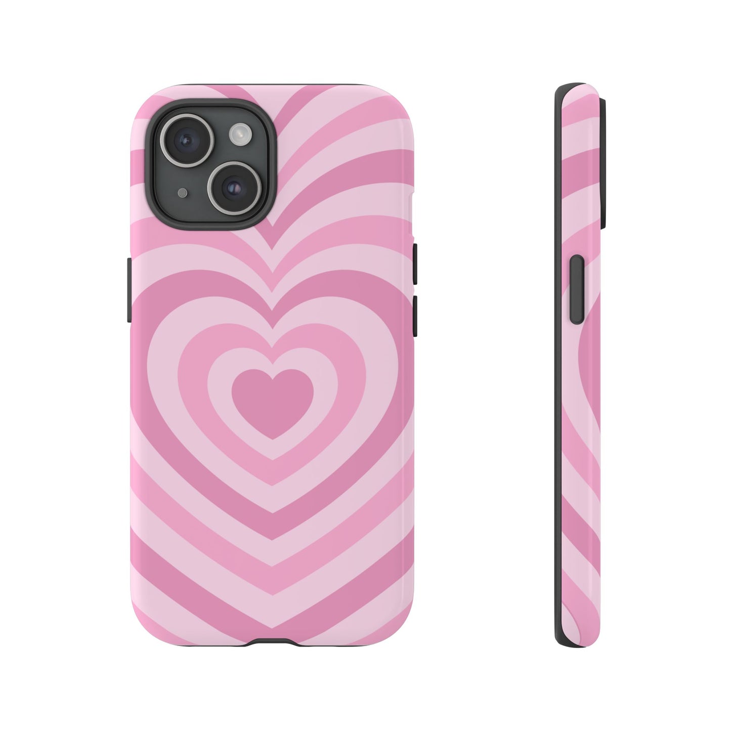Bubblegum Heart Protective Phone Case
