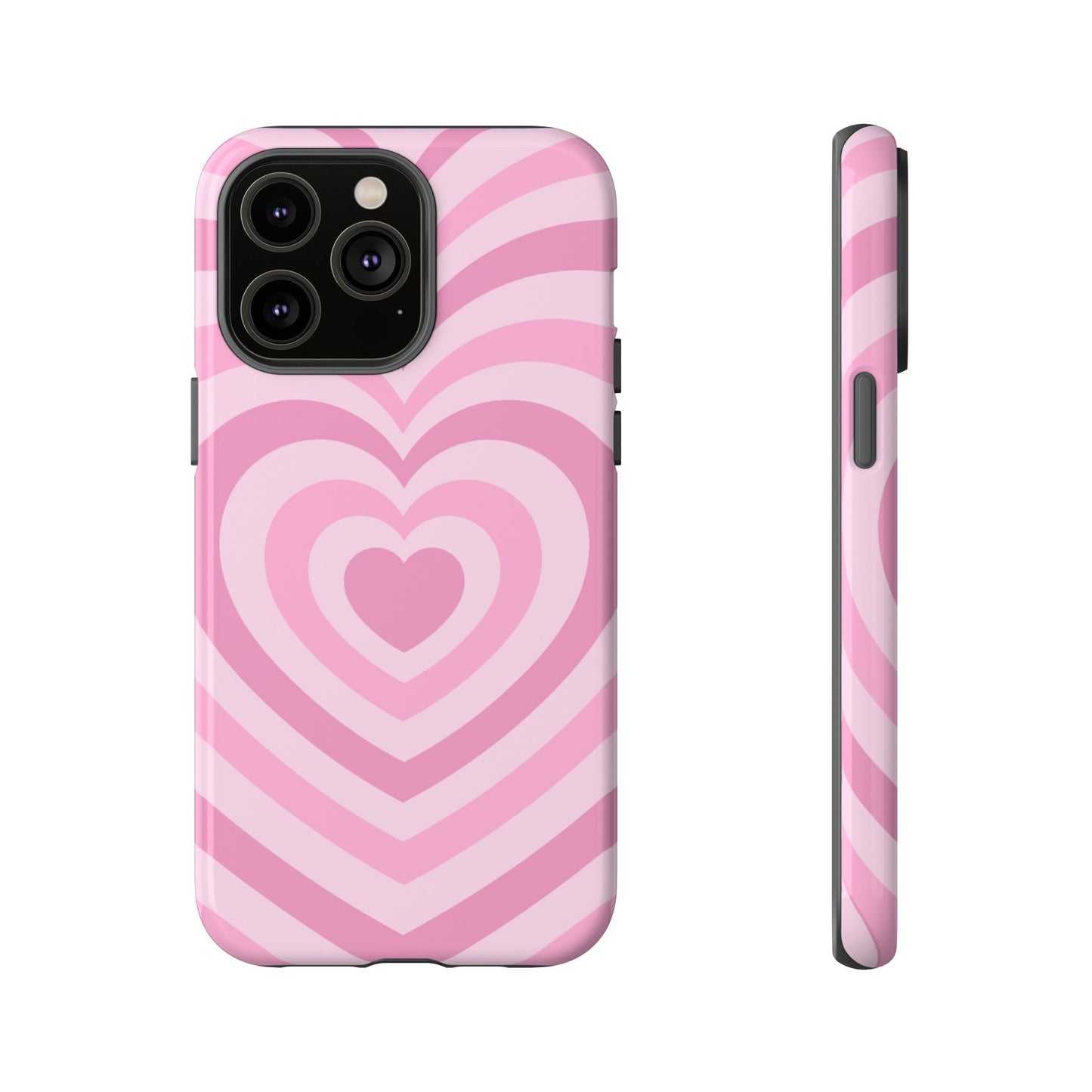 Bubblegum Heart Protective Phone Case
