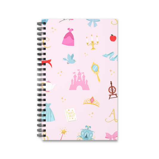Princess Magic Spiral Notebook