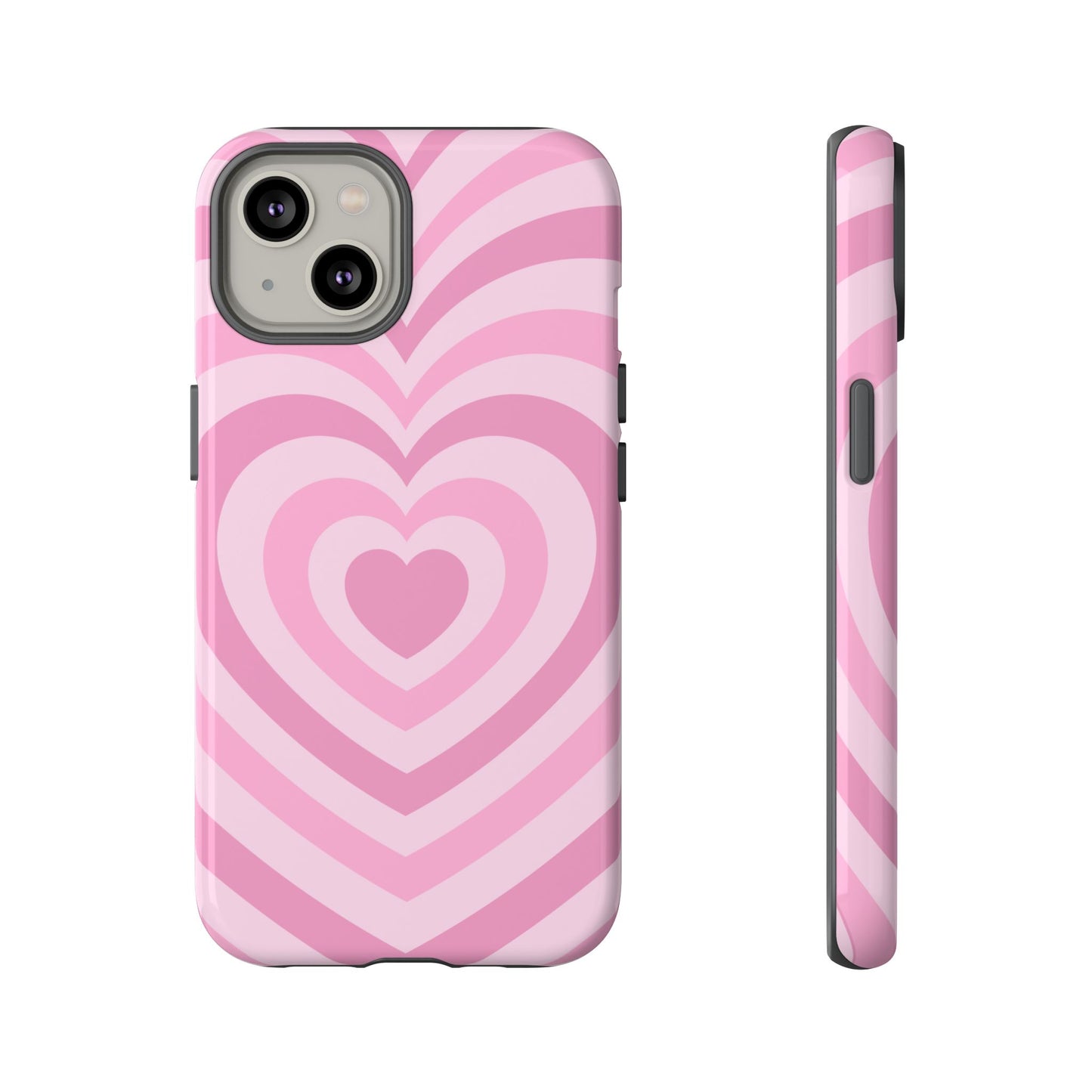 Bubblegum Heart Protective Phone Case