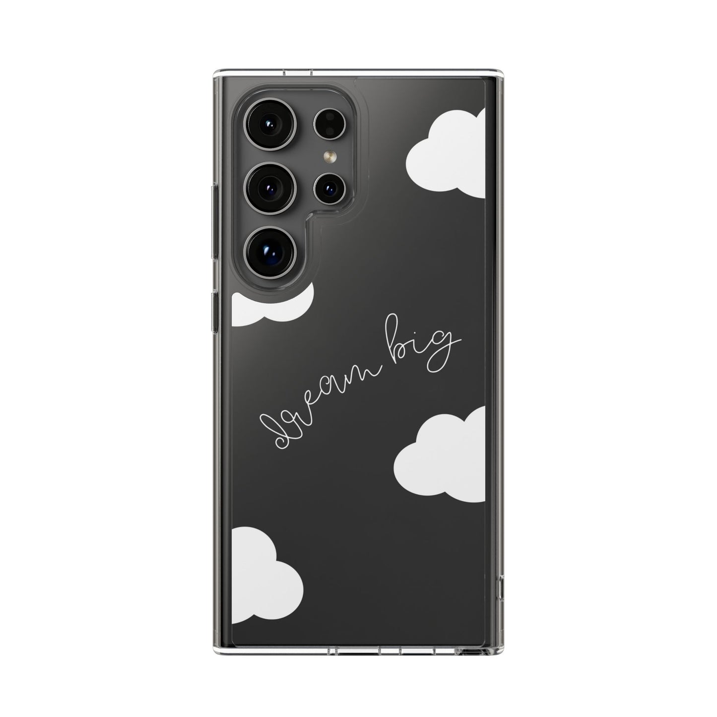 Dream Big Clear Phone Case