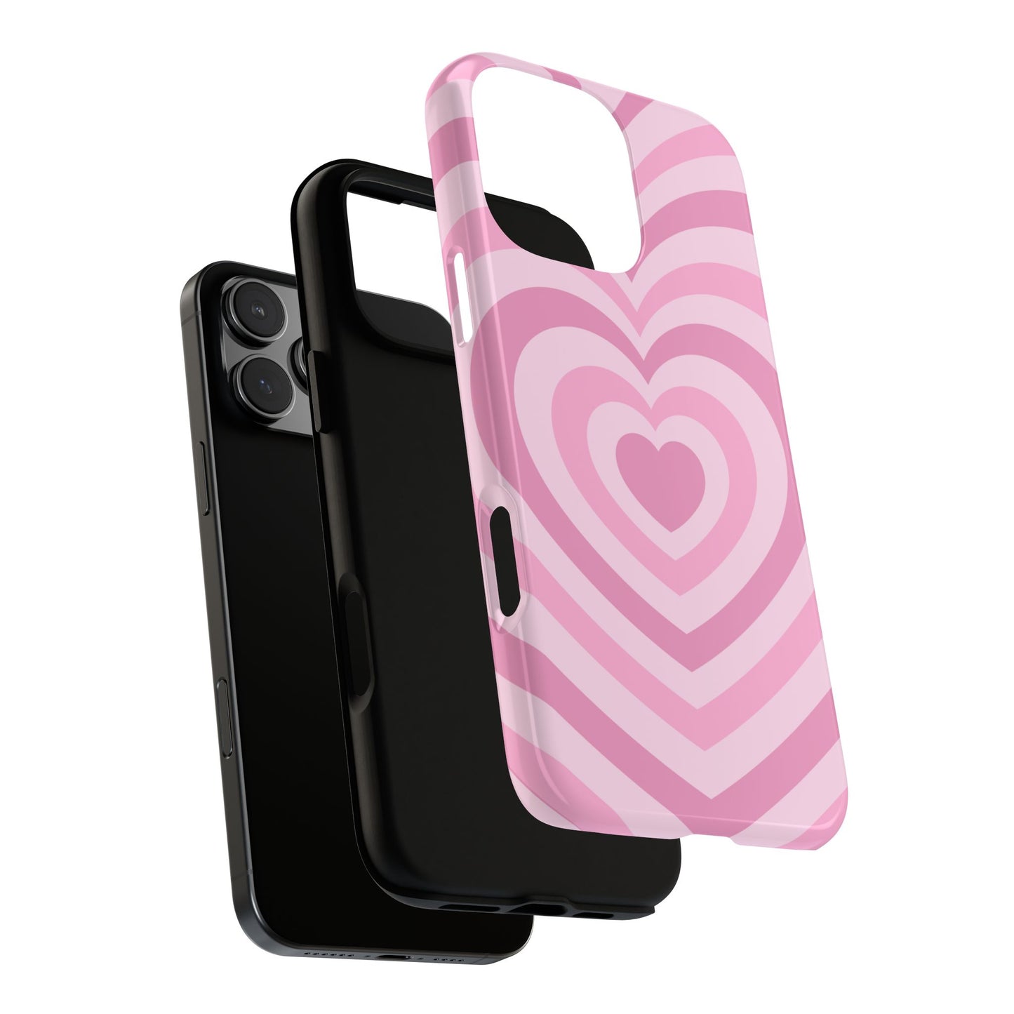 Bubblegum Heart Protective Phone Case