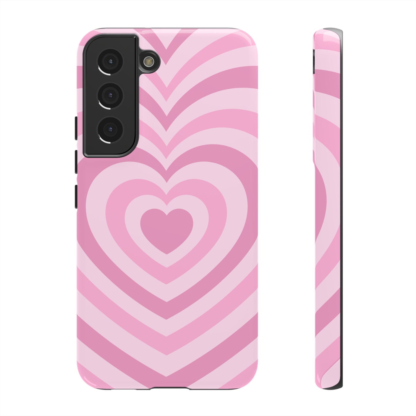 Bubblegum Heart Protective Phone Case