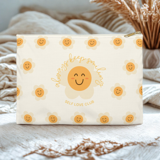 Always Keep Smiling Pouch