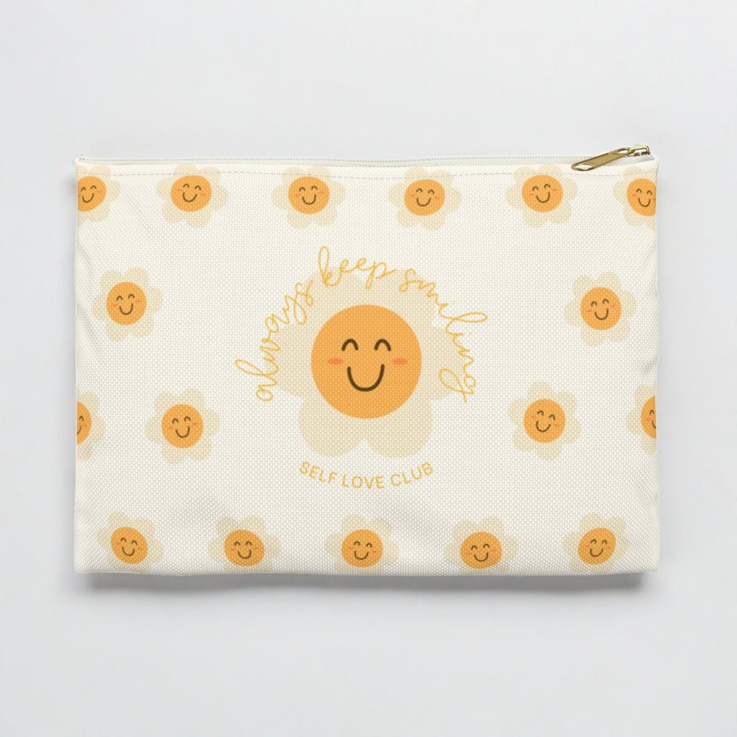 Always Keep Smiling Pouch